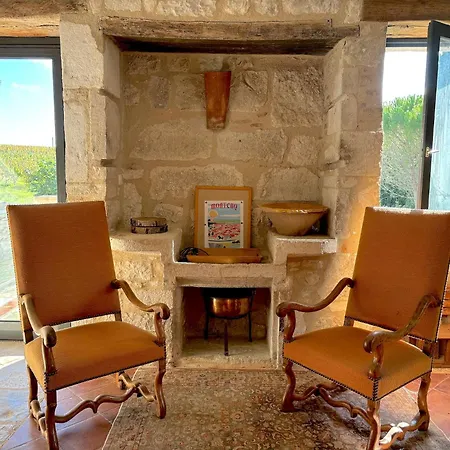 Domaine Coeur Des Vignes Tatil Evi Saint-Daunes